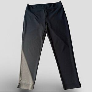 Crea Concept Black Slim Pull On Stretch Pants
